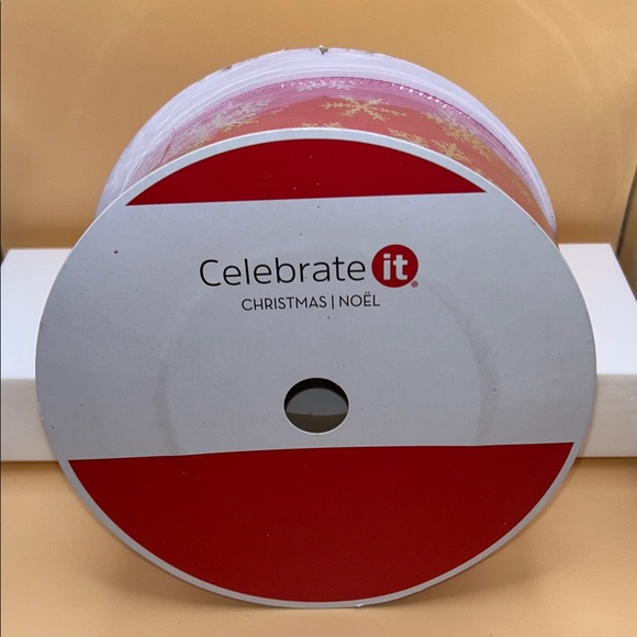 Large Snowflake Ribbon - Picture 2 of 5